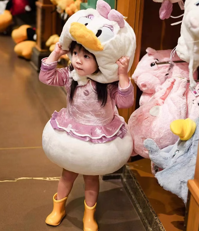 Ducky Duck with Headband/Hat One set cosplay